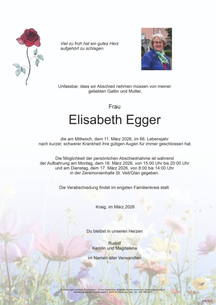 Parte von Elisabeth Egger