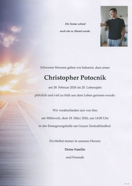 Parte von Christopher Potocnik