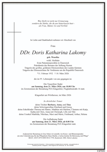 Parte von Doris Katharina Lakomy