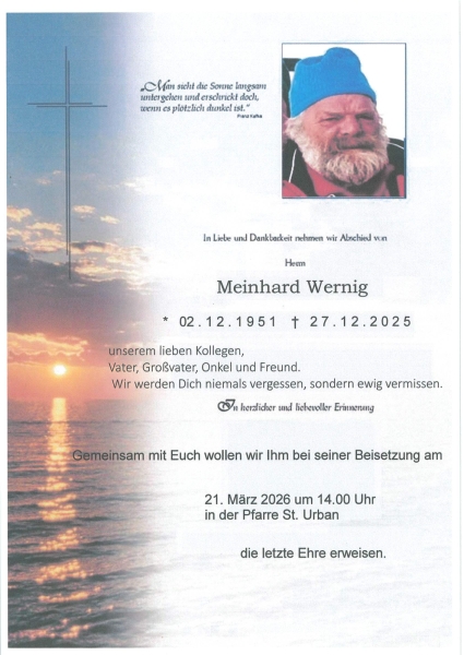 Parte von Meinhard  Wernig