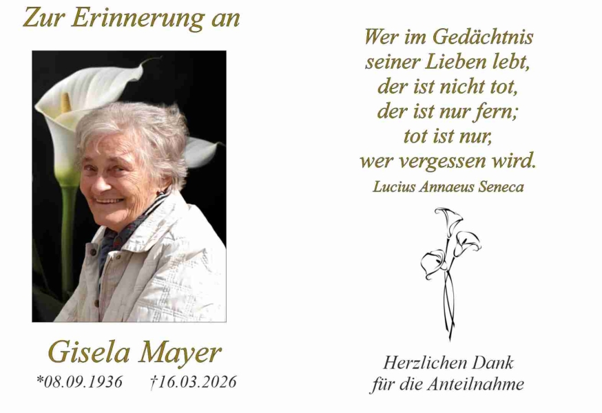 Parte von Gisela Mayer
