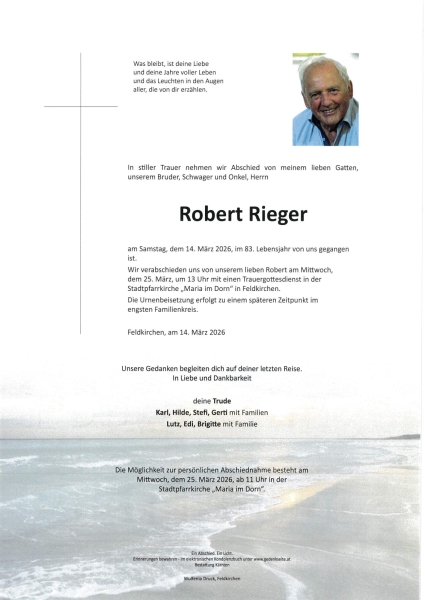 Parte von Robert Rieger