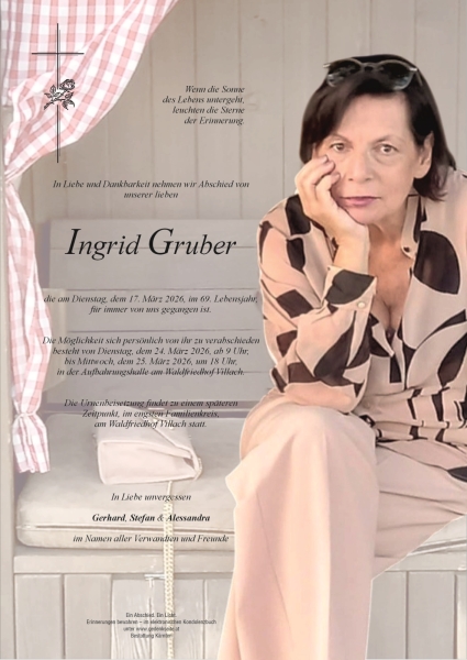 Parte von Ingrid Gruber