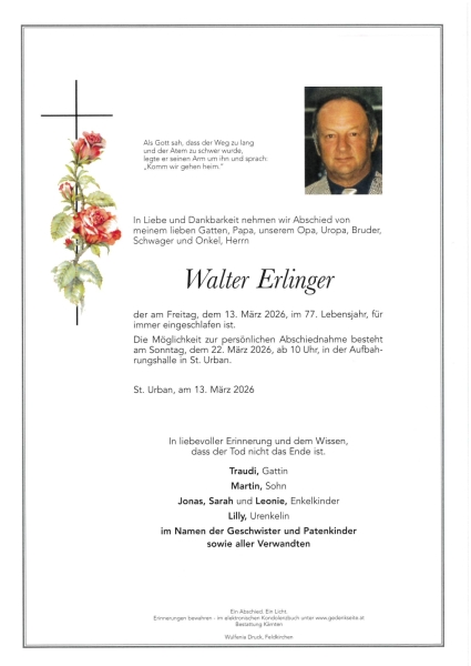 Parte von Walter Erlinger