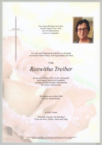 Parte von Roswitha Treiber