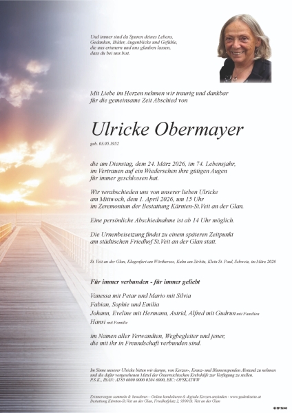 Parte von Ulricke Obermayer