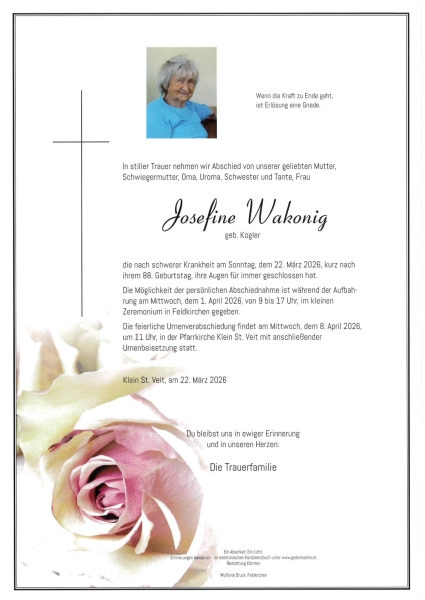 Parte von Josefine Wakonig