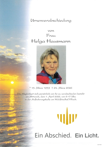 Parte von Helga  Hausmann