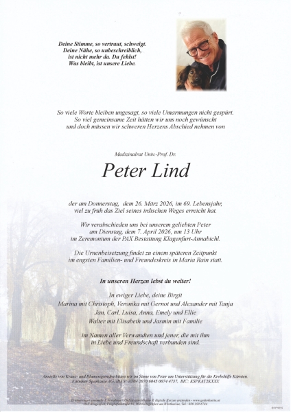 Parte von Peter Lind