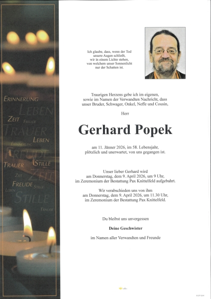 Parte von Gerhard Popek
