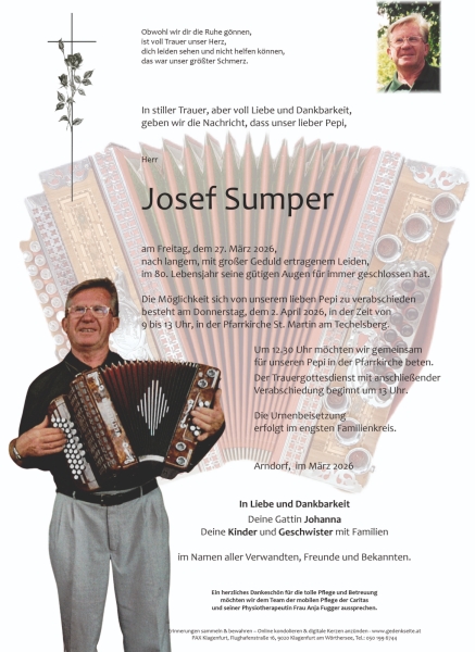 Parte von Josef Sumper