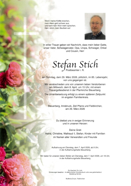 Parte von Stefan Stich