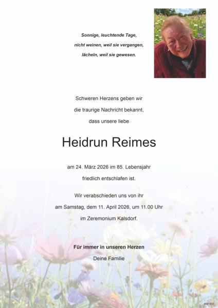 Parte von Heidrun Reimes