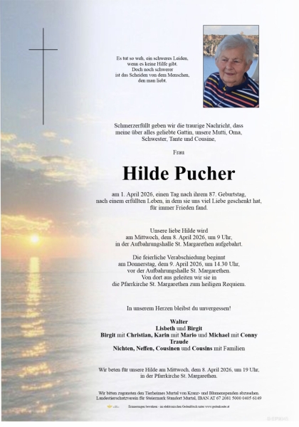 Parte von Hilde Pucher