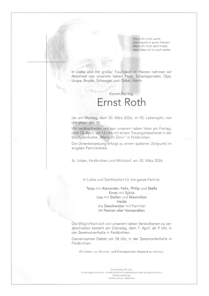 Parte von Ernst Roth
