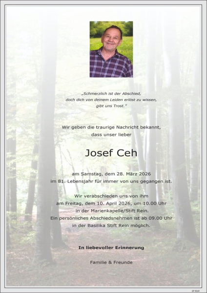 Parte von Josef Ceh