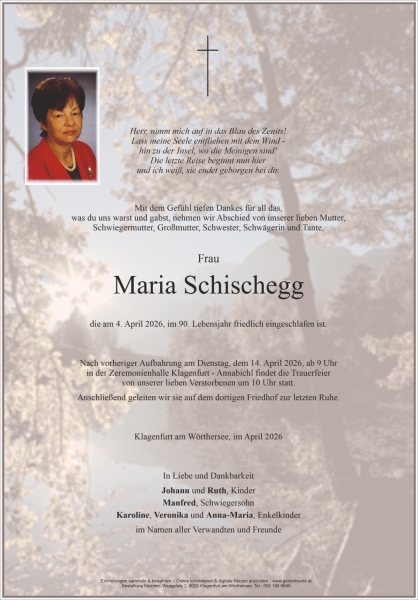 Parte von Maria Schischegg