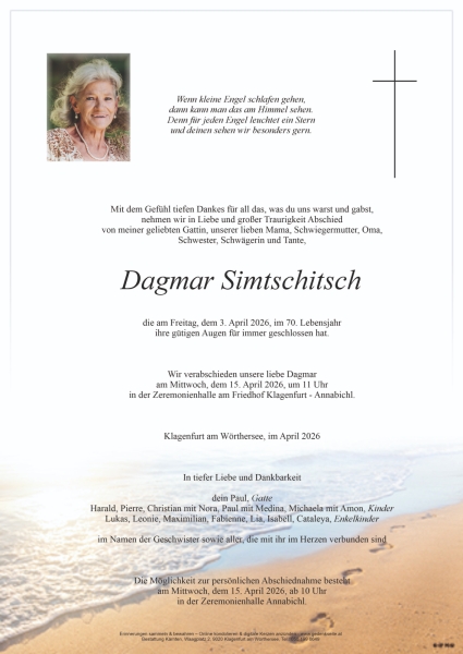 Parte von Dagmar Simtschitsch