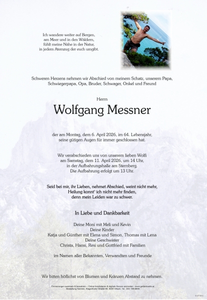Parte von Wolfgang Messner