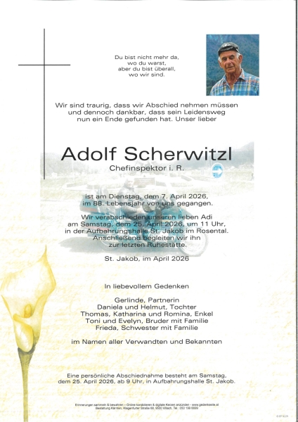 Parte von Adolf Scherwitzl