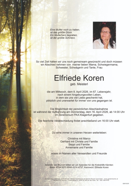 Parte von Elfriede Koren