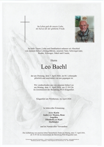 Parte von Leo Baehl
