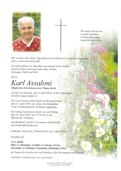 Parte von Karl Assaloni