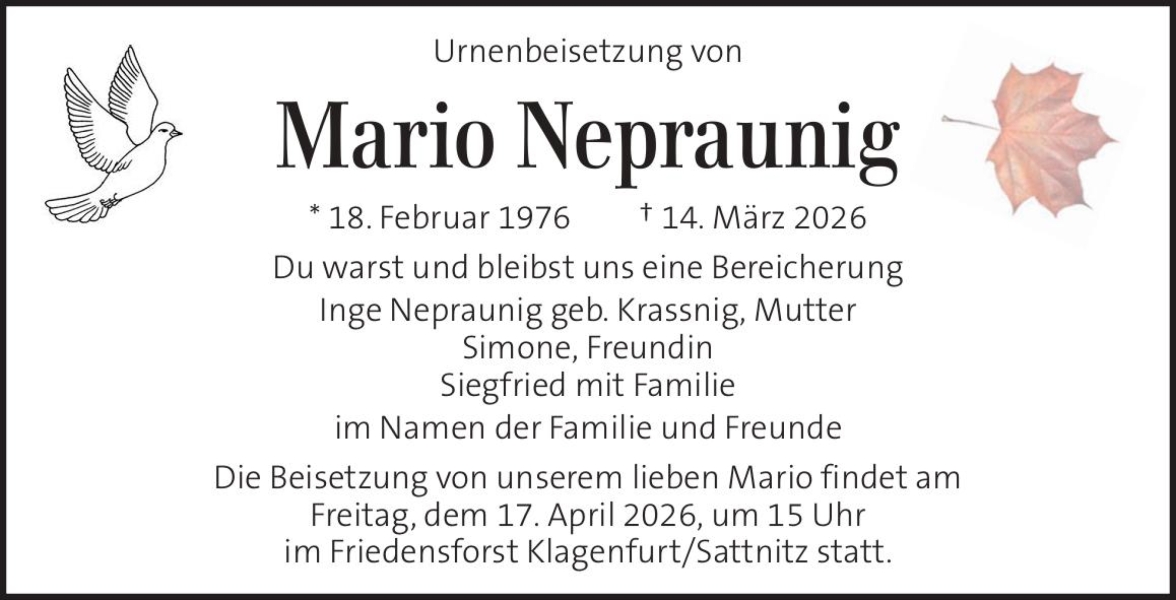 Parte von Mario Nepraunig