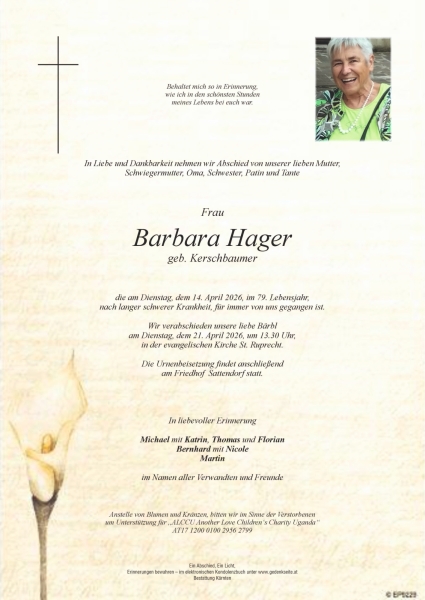 Parte von Barbara Hager