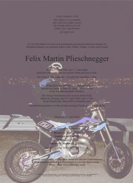 Parte von Felix Martin Plieschnegger