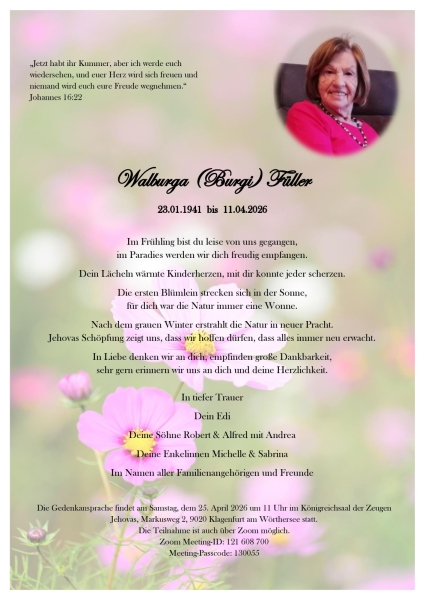 Parte von Walburger Füller