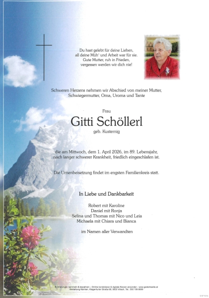 Parte von Josefine Schöllerl