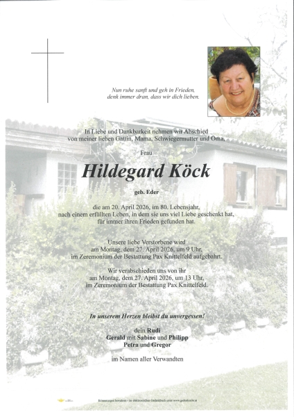 Parte von Hildegard Köck