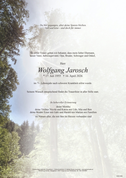 Parte von Wolfgang Jarosch