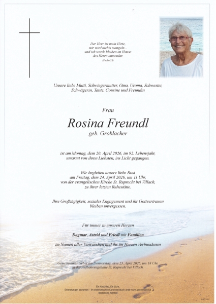 Parte von Rosina Freundl