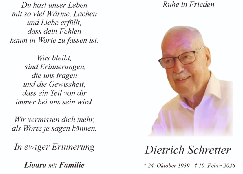 Parte von Dietrich Schretter