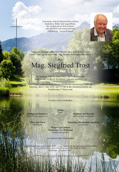 Parte von Siegfried Trost