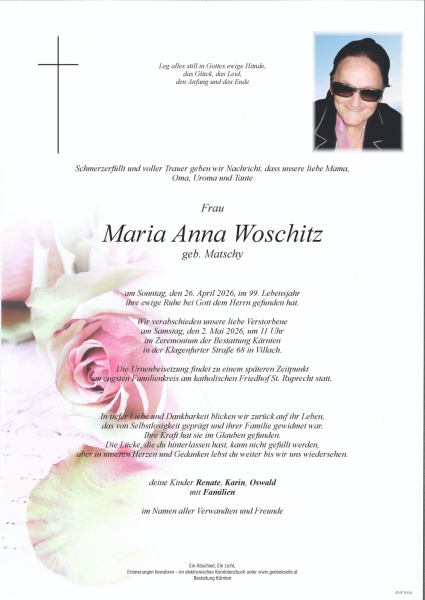 Parte von Maria Woschitz