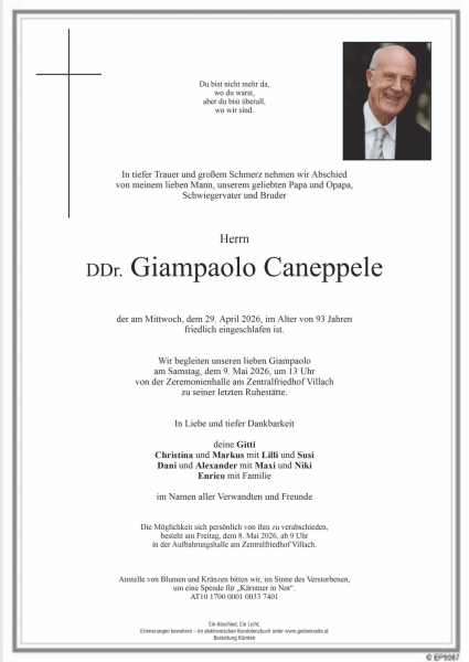 Parte von Giampaolo Caneppele