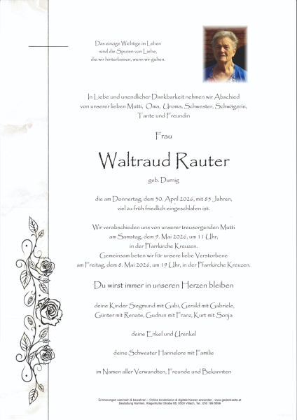 Parte von Waltraud Rauter