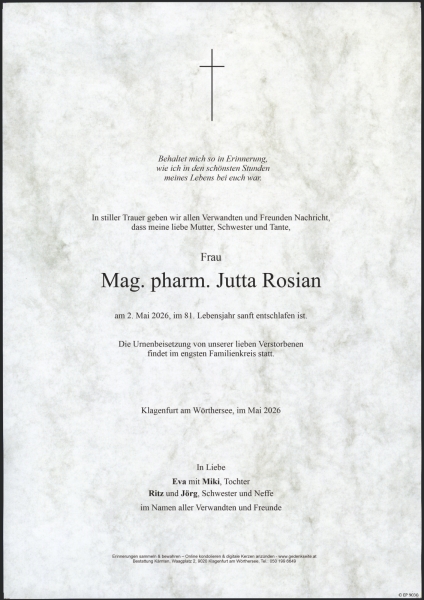 Parte von Jutta Rosian
