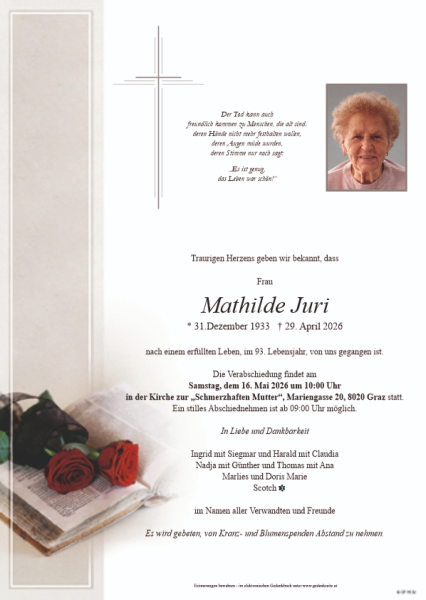 Parte von Mathilde Juri