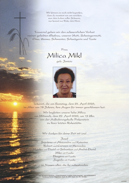 Parte von Milica Mikl