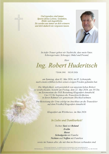 Parte von Robert Huderitsch