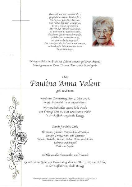 Parte von Paulina Anna Valent