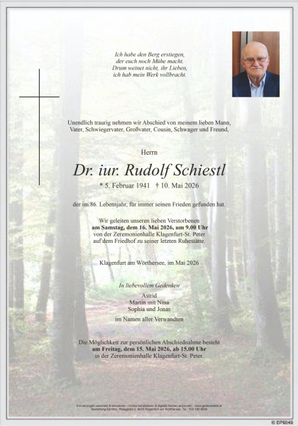 Parte von Rudolf Schiestl