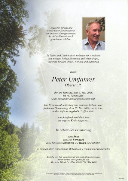 Parte von Peter Umfahrer