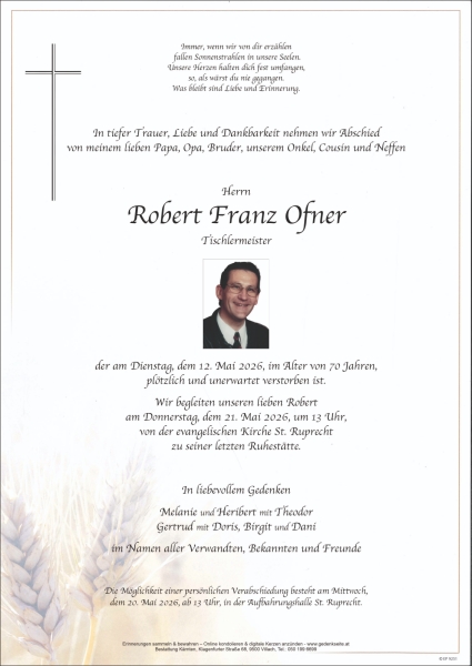 Parte von Robert Franz Ofner