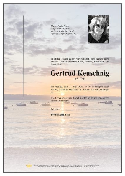 Parte von Gertrud Keuschnig