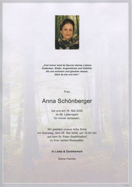 Parte von Anna Schönberger